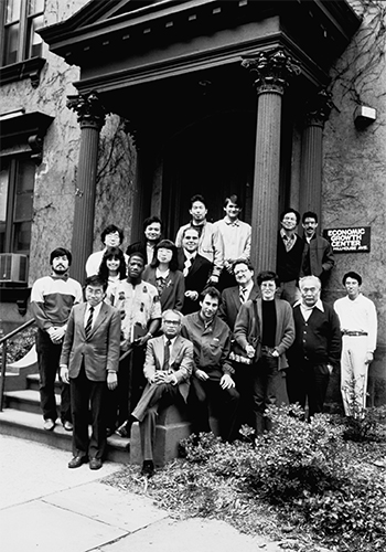 Economic Growth Center Faculty and Students at 27 Hillhouse Avenue