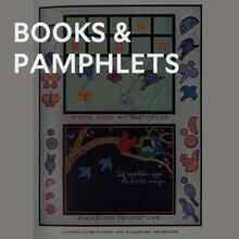 Books and Pamphlets. Applied art, drawing, painting, design and handicraft by Pedro J. Lemos.