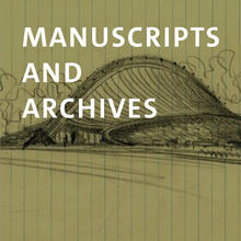 Manuscripts and Archives, Ingalls Rink pencil sketch